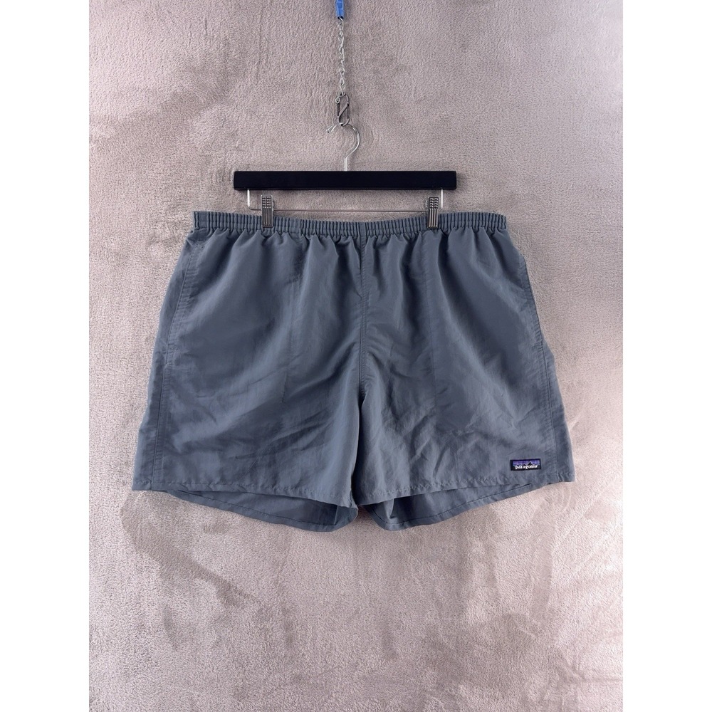 Patagonia Baggies Shorts Mens Size XXL Gray Netplus Relaxed Fit Casual